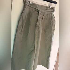 Vintage Ralph Lauren Olive Green skirt